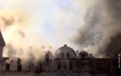 Пожар у манастиру Валам у Русији