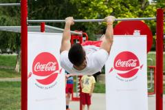 Besplatna stručna pomoć u Coca-Cola teretani na otvorenom u Bogatiću
