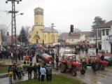 Blokada u centru Badovinaca