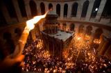 Благодатни огањ из Јерусалима у Богатићу