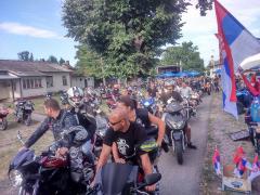 Treći moto skup – defile motociklista u Badovincima