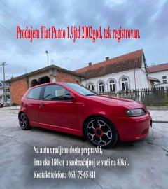 Prodajem Fiat Punto 1,9 JTD